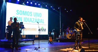 Somos Uno con Idiazábal 2015 en el Anfiteatro de Villa María