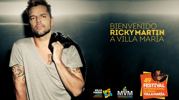 Ricky Martin artista del Festival de Peñas